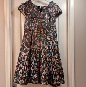 Cactus Dress with Pockets